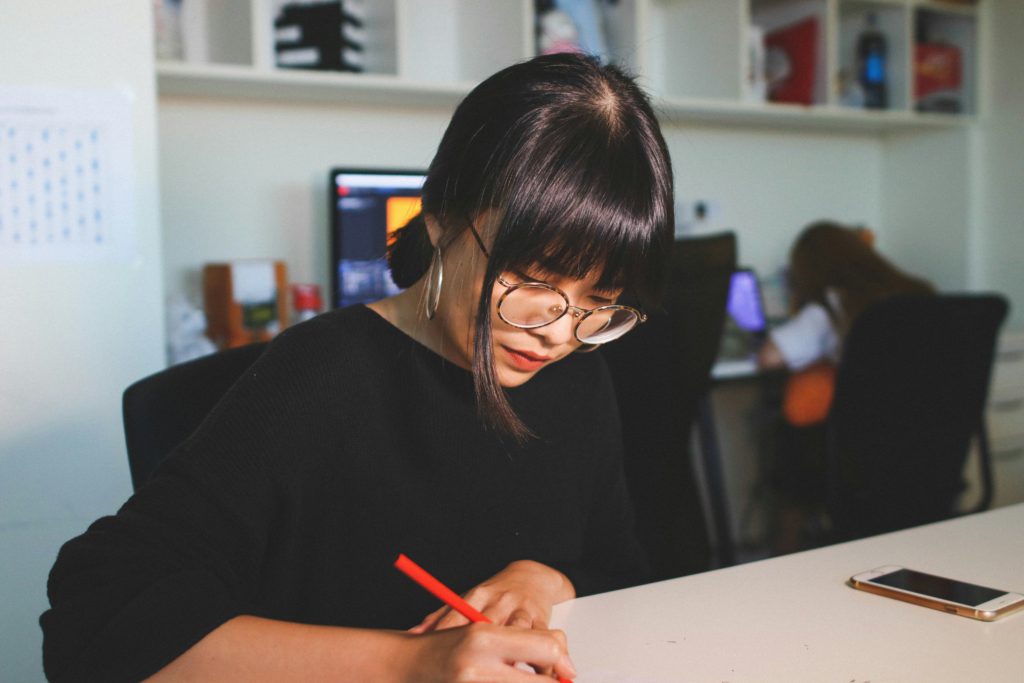 person-working-at-a-desk